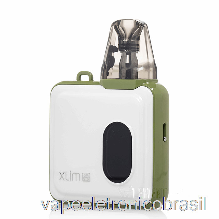Vape Recarregável Oxva Xlim Sq Pro 30w Pod System Spring Branco